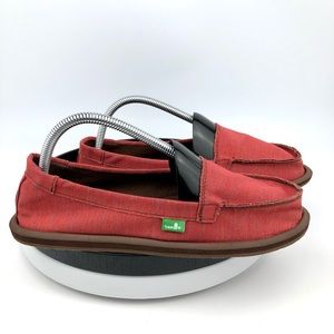 Sanuk Size 9 Women’s Red